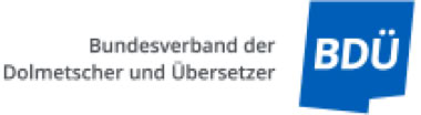 Logo des Bundesverbandes Dolmetscher und Übersetzer